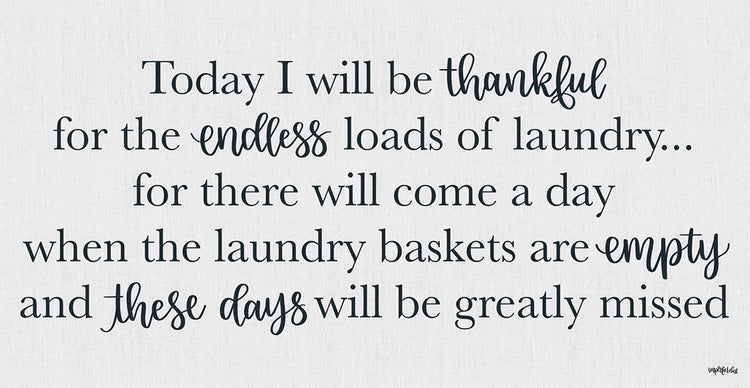 Endless Loads of Laundry