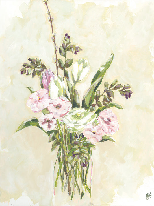 Flower Farm Bouquet I Canvas Print