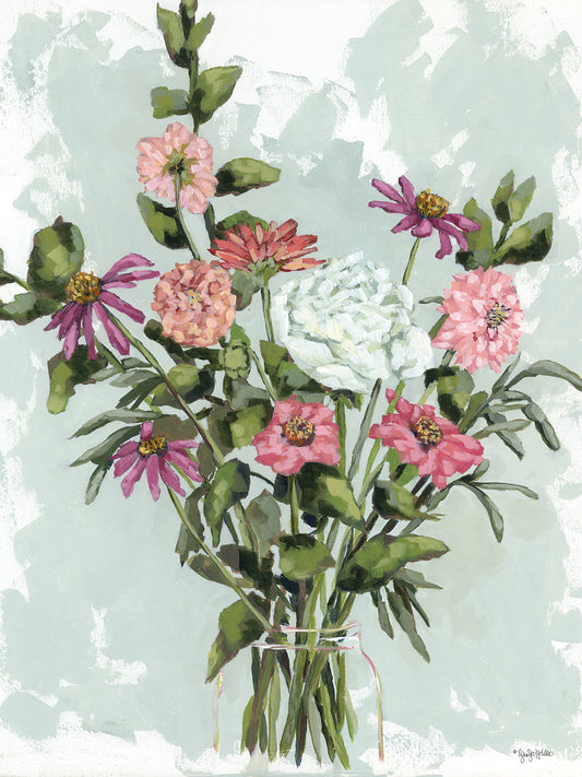 Flower Garden Bouquet Canvas Print