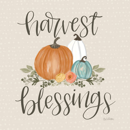 Harvest Blessings Canvas Print