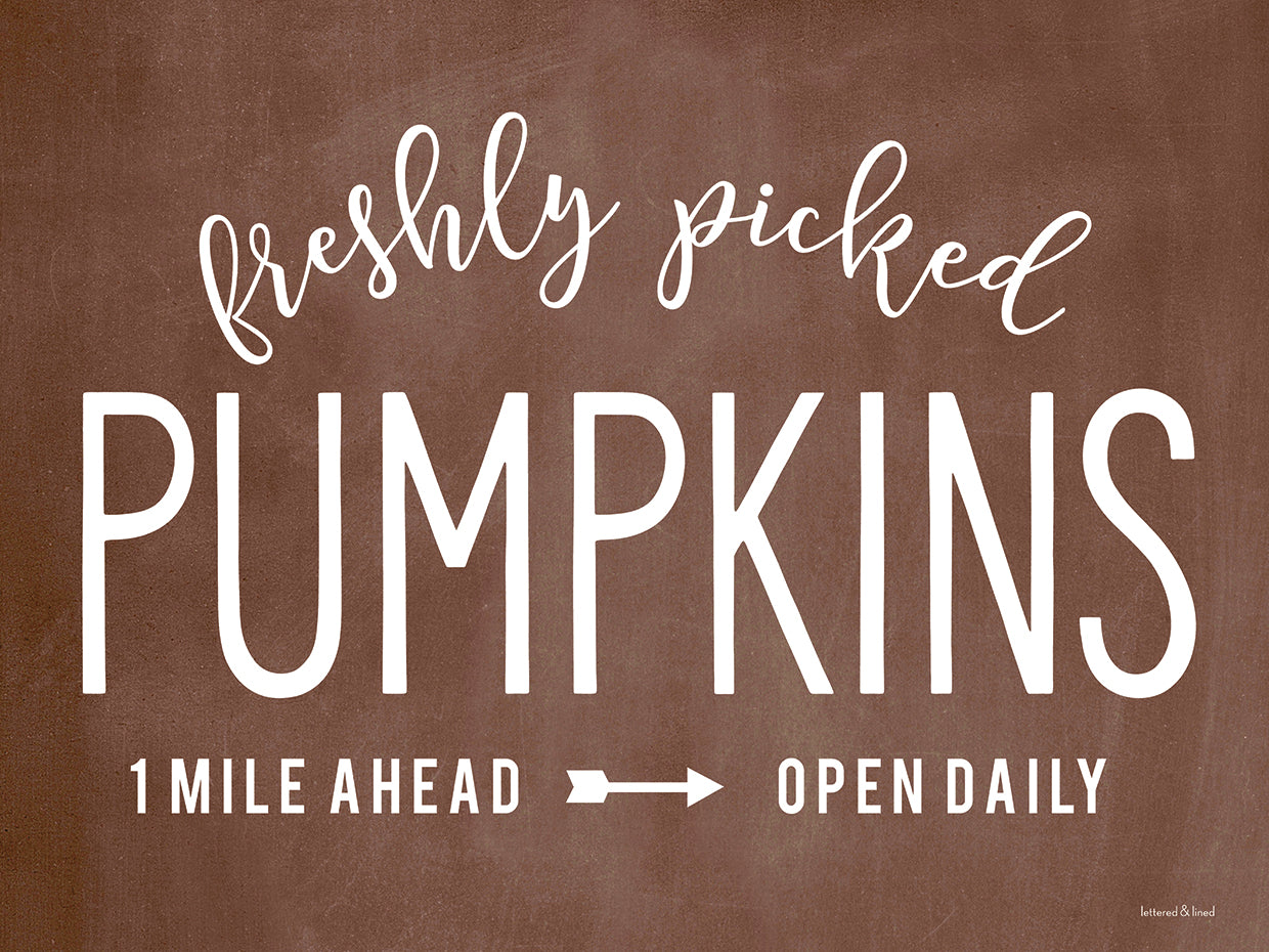 Freshly Picked Pumpkins