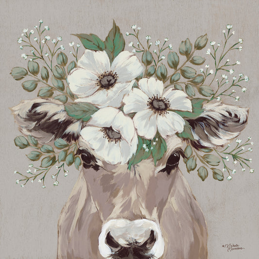 Flora the Jersey Cow Canvas Print