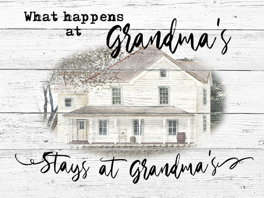 Stays at Grandma's