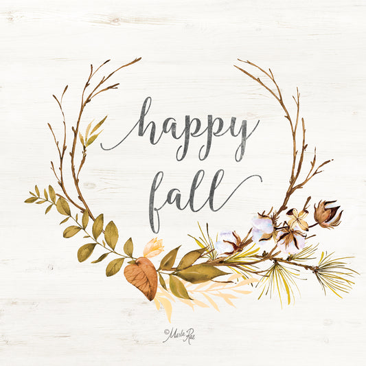 Happy Fall Canvas Print