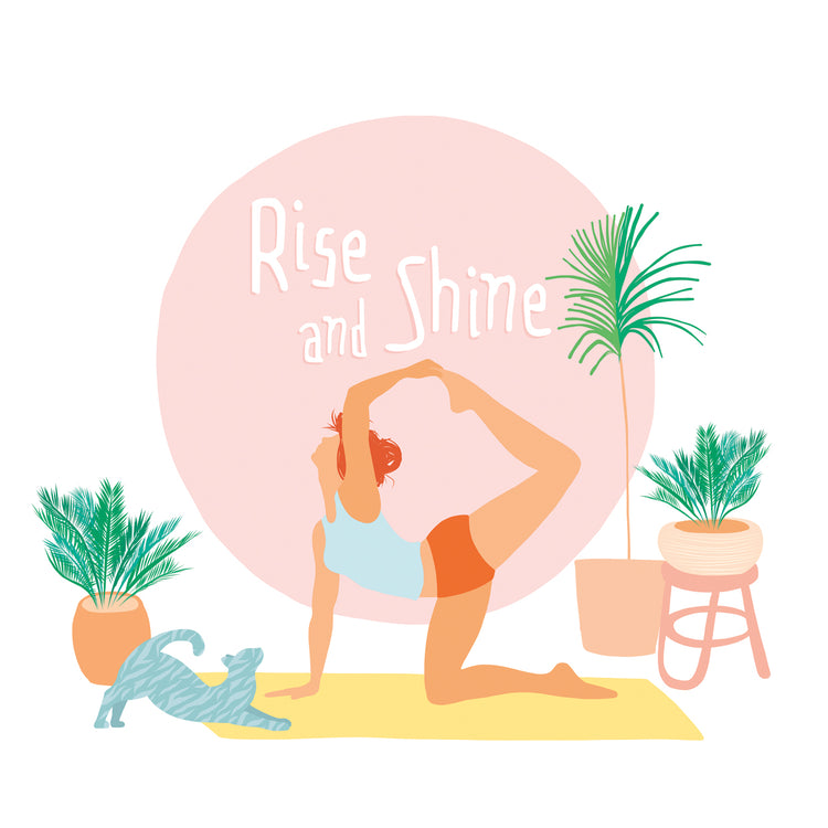 Yoga Girl Rise & Shine Pastels