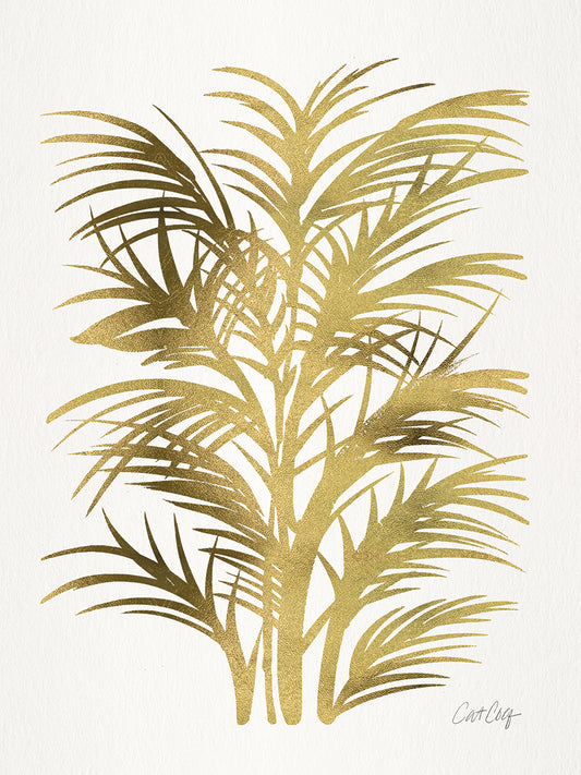 Palm Fronds Gold