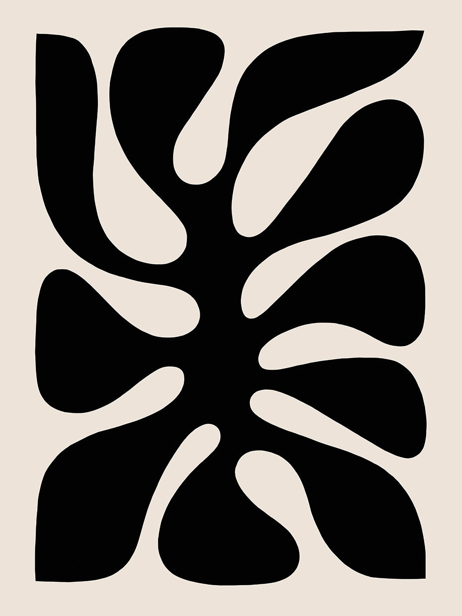 Abstract Monstera Leaf 5