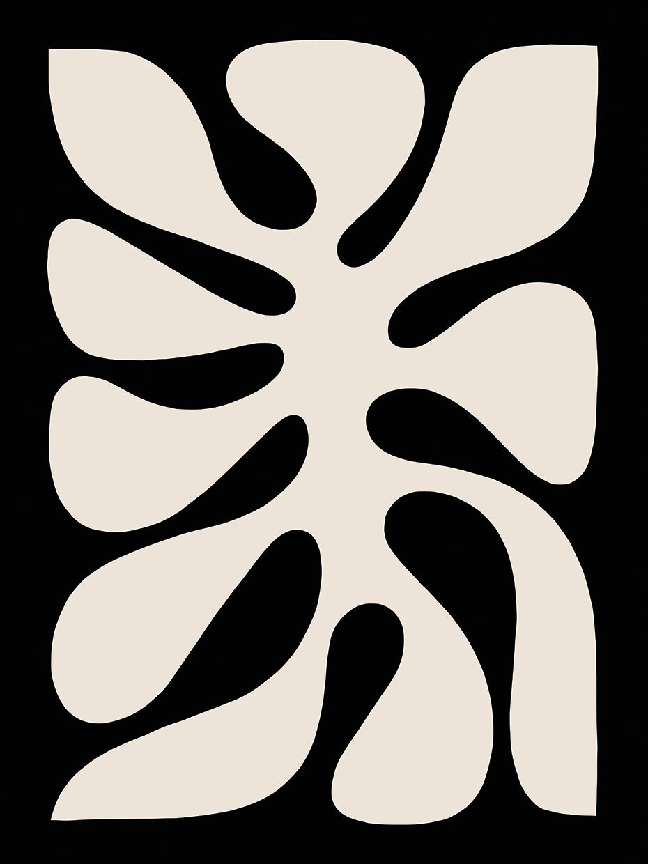 Abstract Monstera Leaf 6