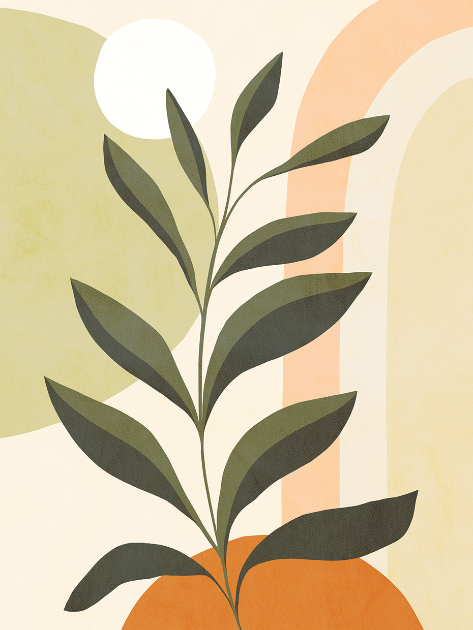 Earthy Tropical Foliage 4