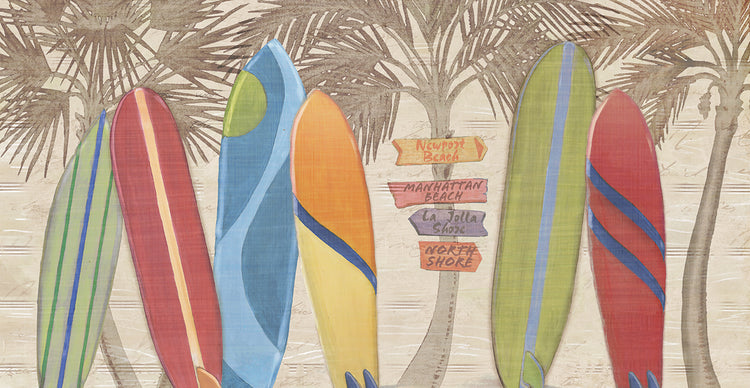 Surf City Horizontal II Lienzo