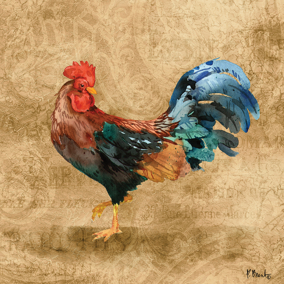 French Countryside Rooster II