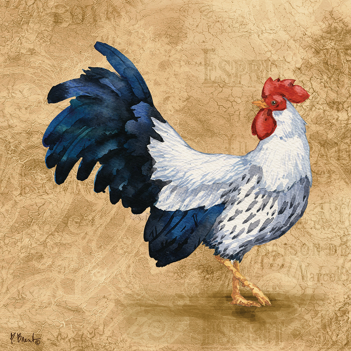 French Countryside Rooster IV