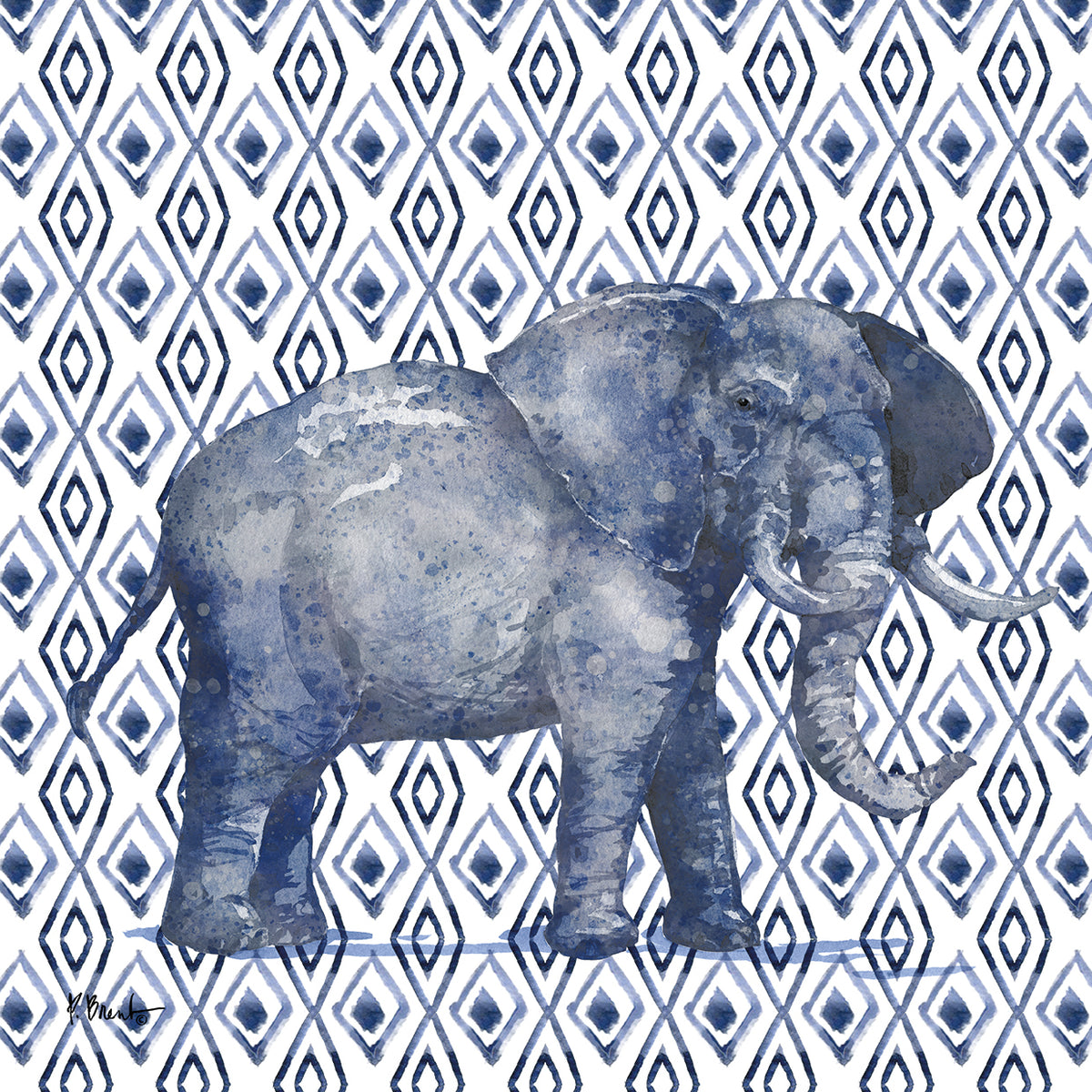 Mud Cloth Animal I