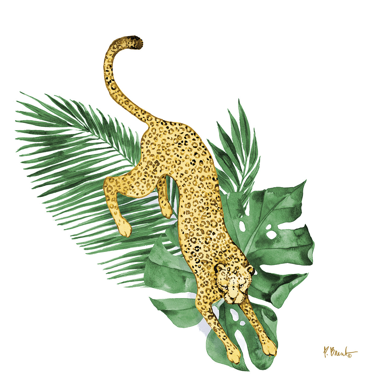 Palmas salvajes IV Lienzo