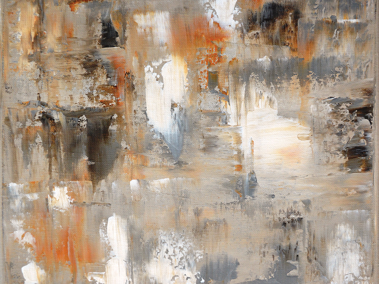 Brown and Grey Abstract
