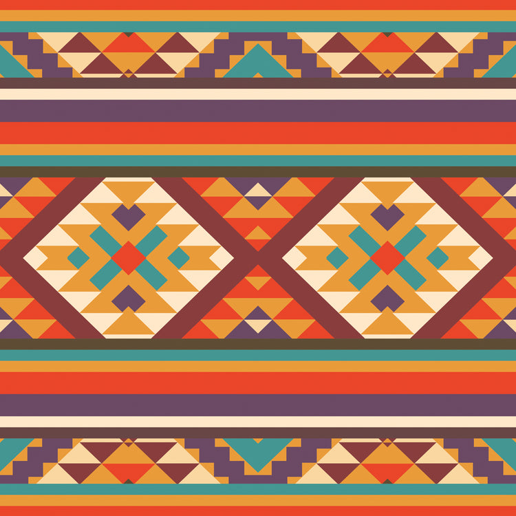 Patrón de colores # 2 Lienzo