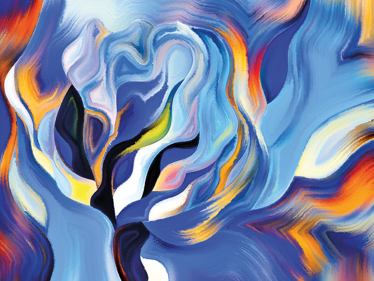 The Blue Shapes Within