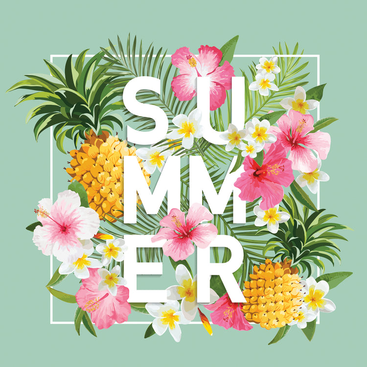 Verano de piña Lienzo