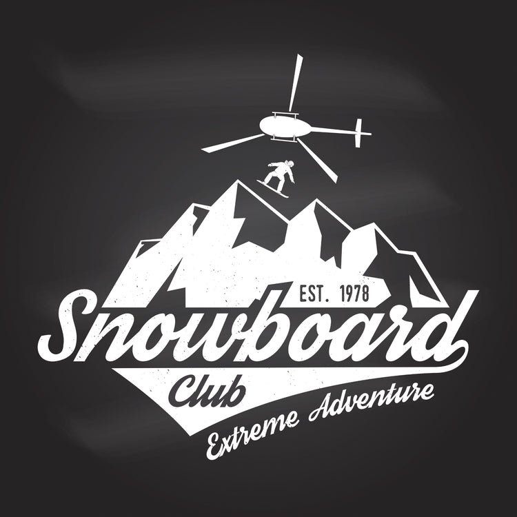 Club de snowboard Lienzo