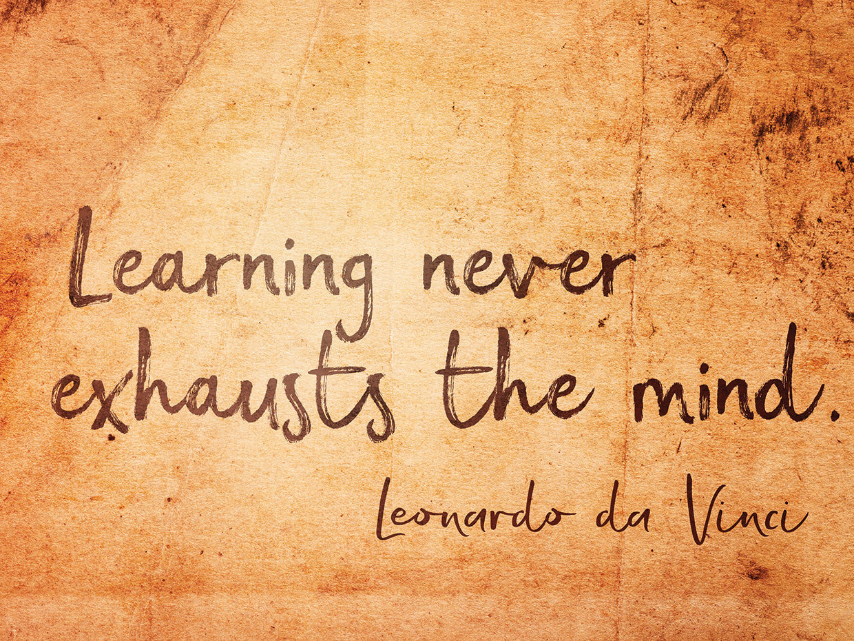 Learning Never Exhausts The Mind