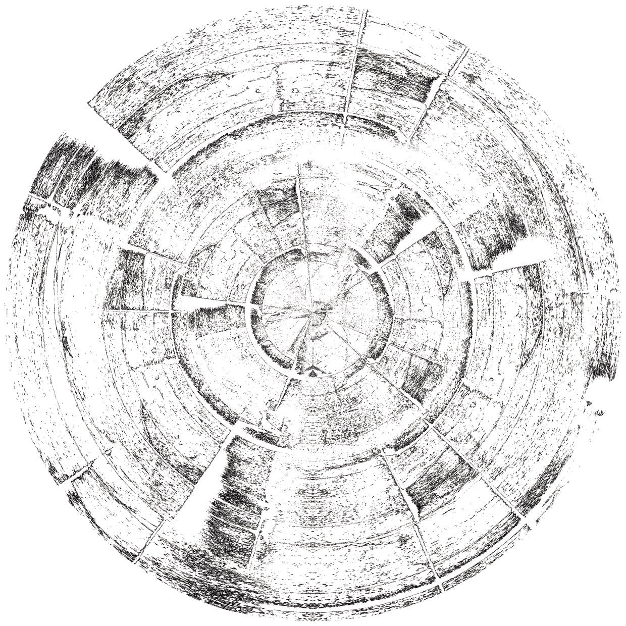 Black and White Grunge Texture