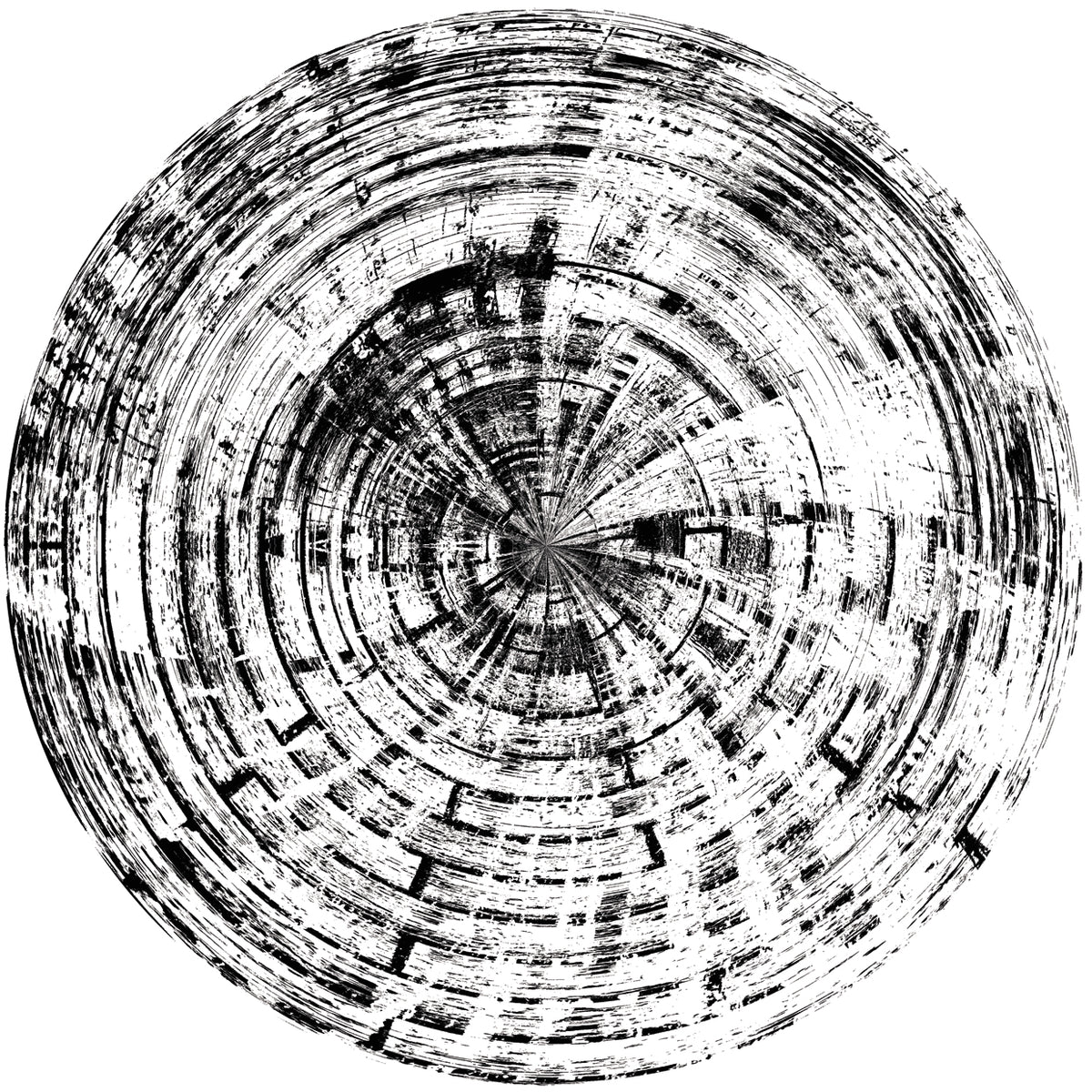 Black and White Wooden Pattern 5