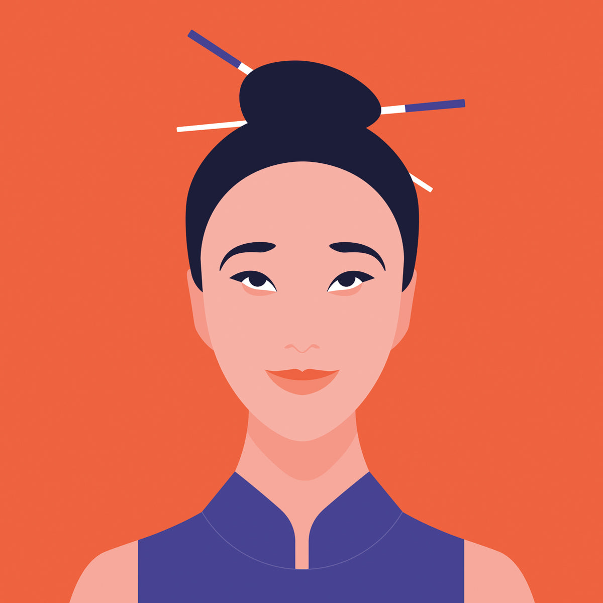 Dreaming Asian Girl