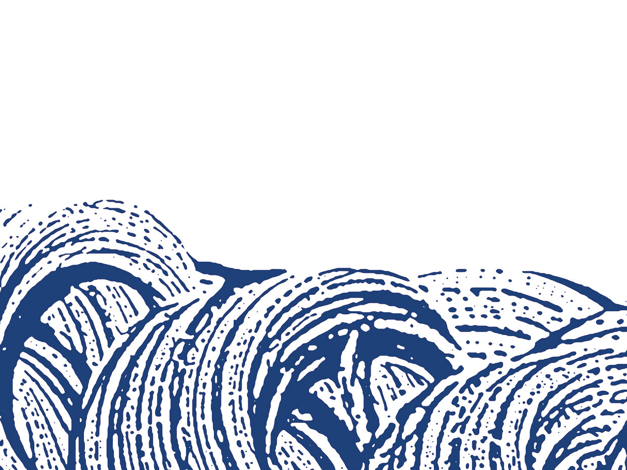 Olas azules Lienzo