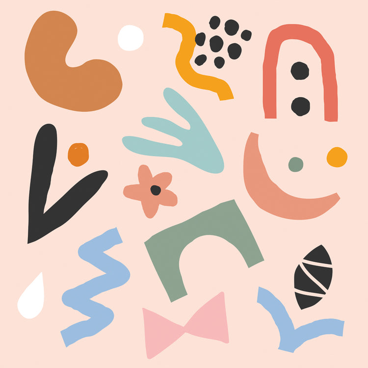 Abstract Doodle Shapes