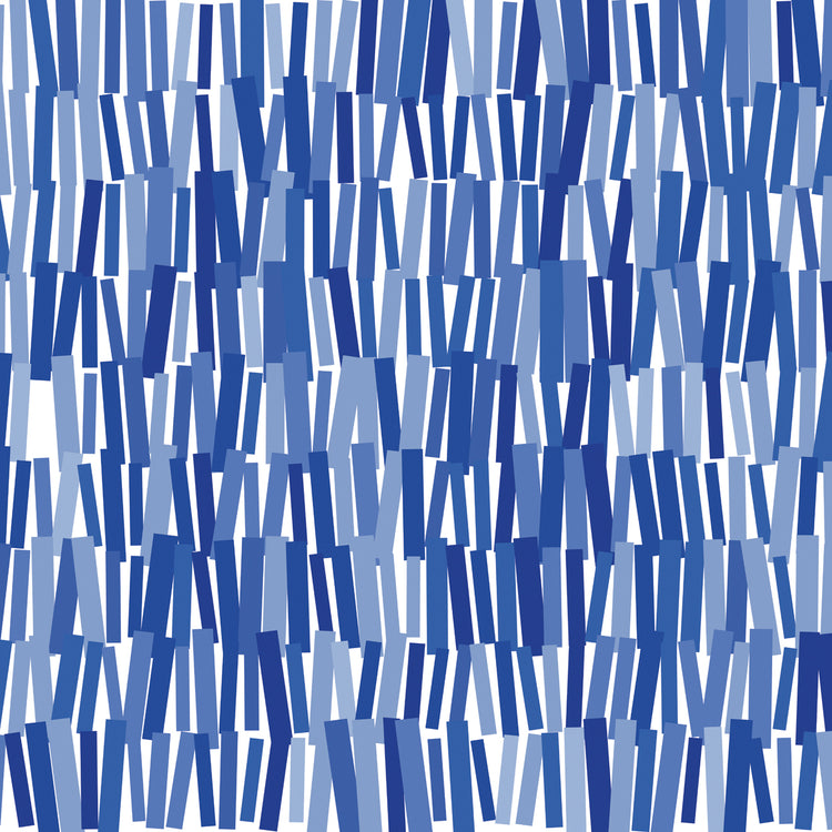 Palos azules en abstracto Lienzo