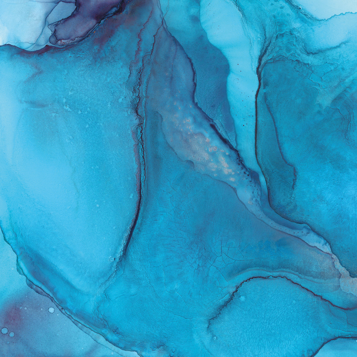 Baby Blue in Abstract