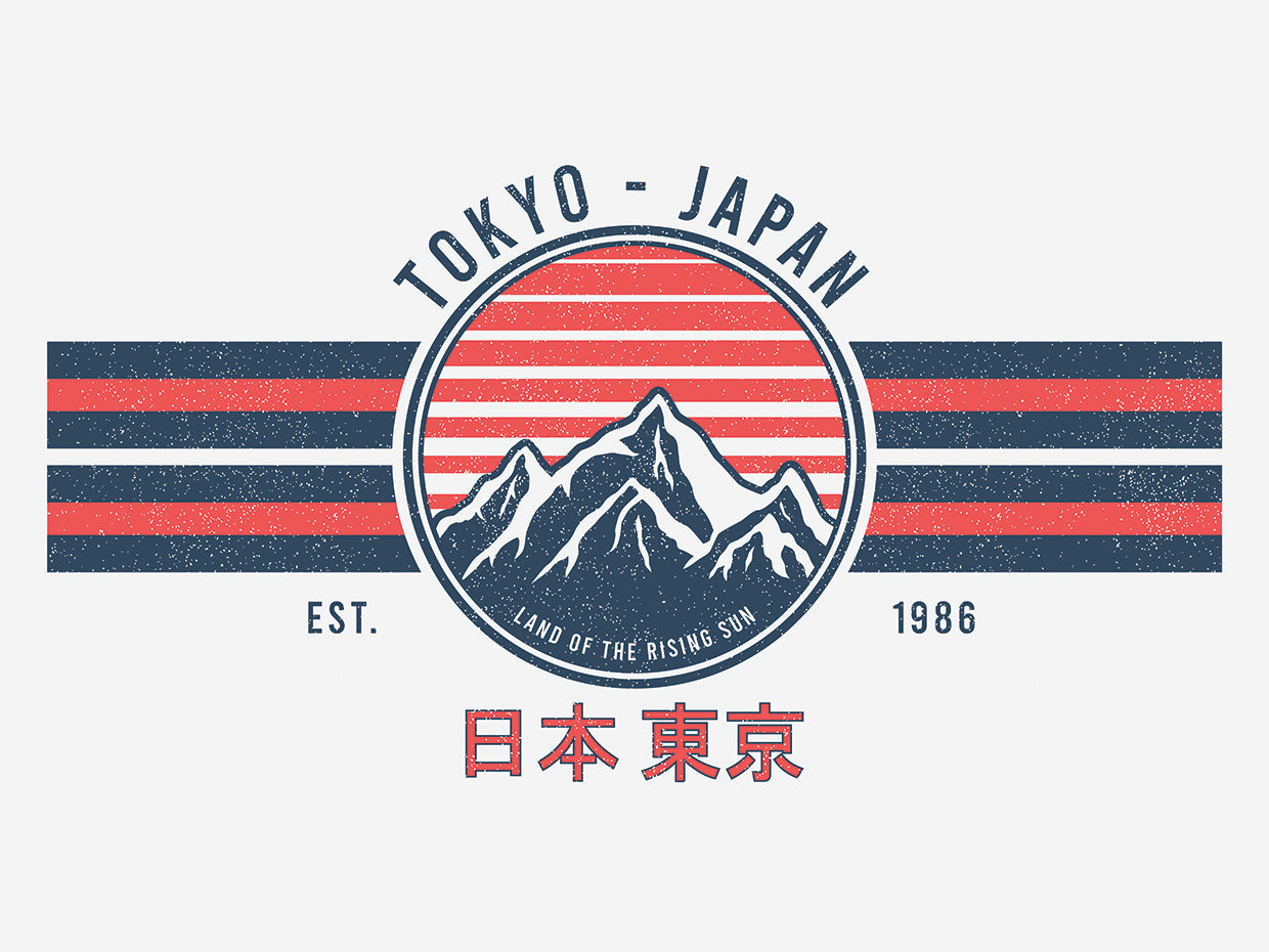 Diseño de camiseta de Tokio Lienzo