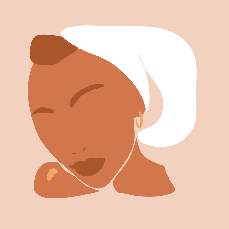 Boho Girl With Earrings