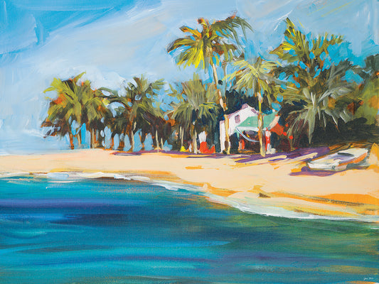 Havana Beach Canvas Print