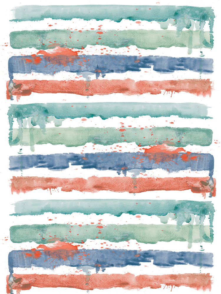 Fashion Watercolor Stripes