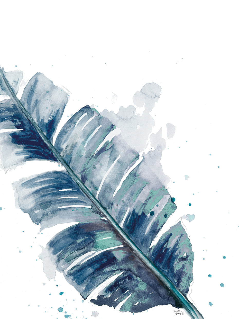 Teal Palm Frond III