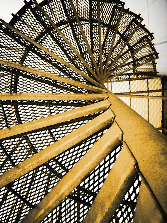Golden Staircase Spiral