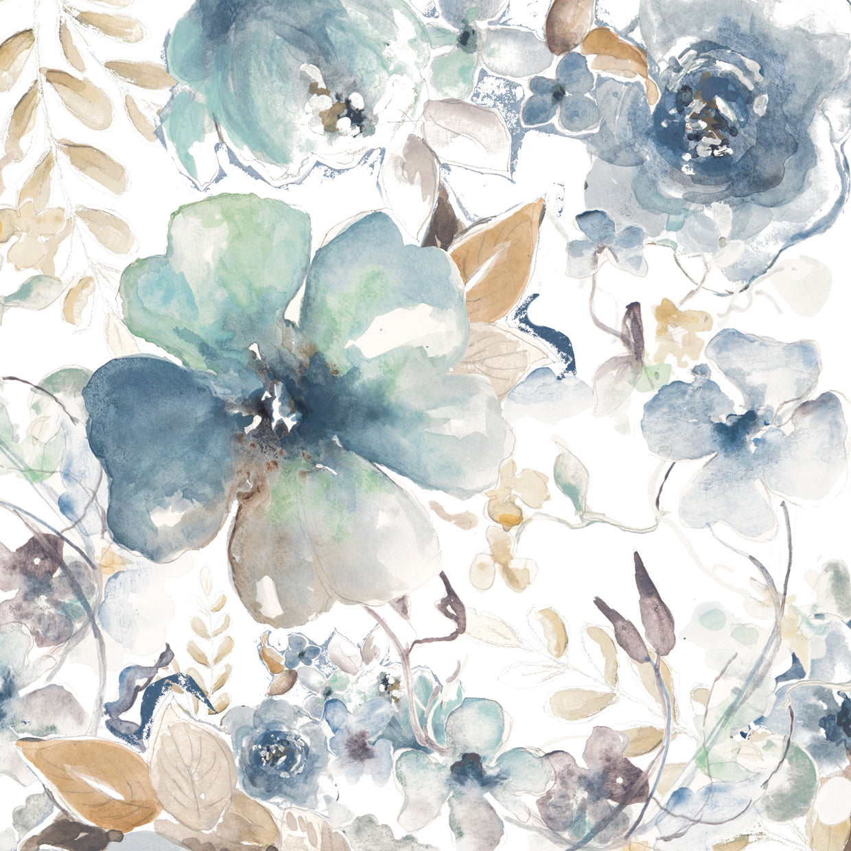 Indigo Beauty on White I