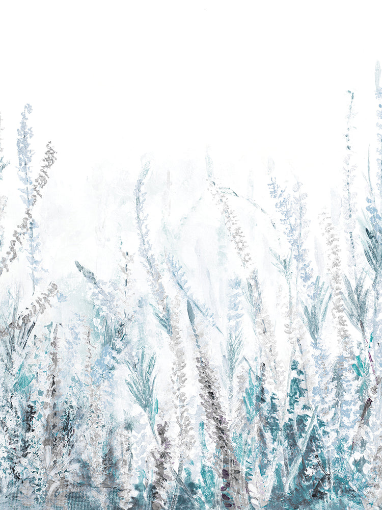 Light Lavender Floral Garden