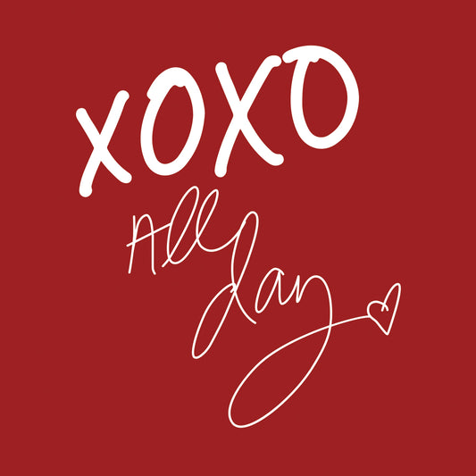 XOXO All Day on Red