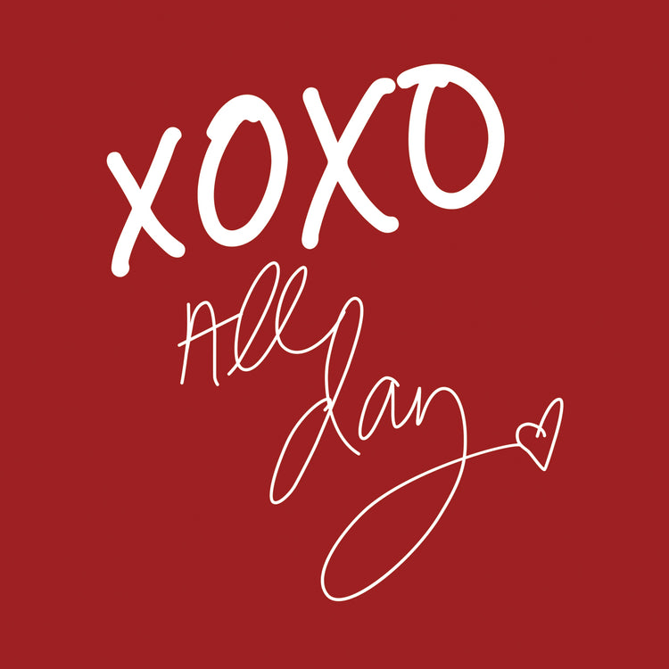 XOXO All Day on Red