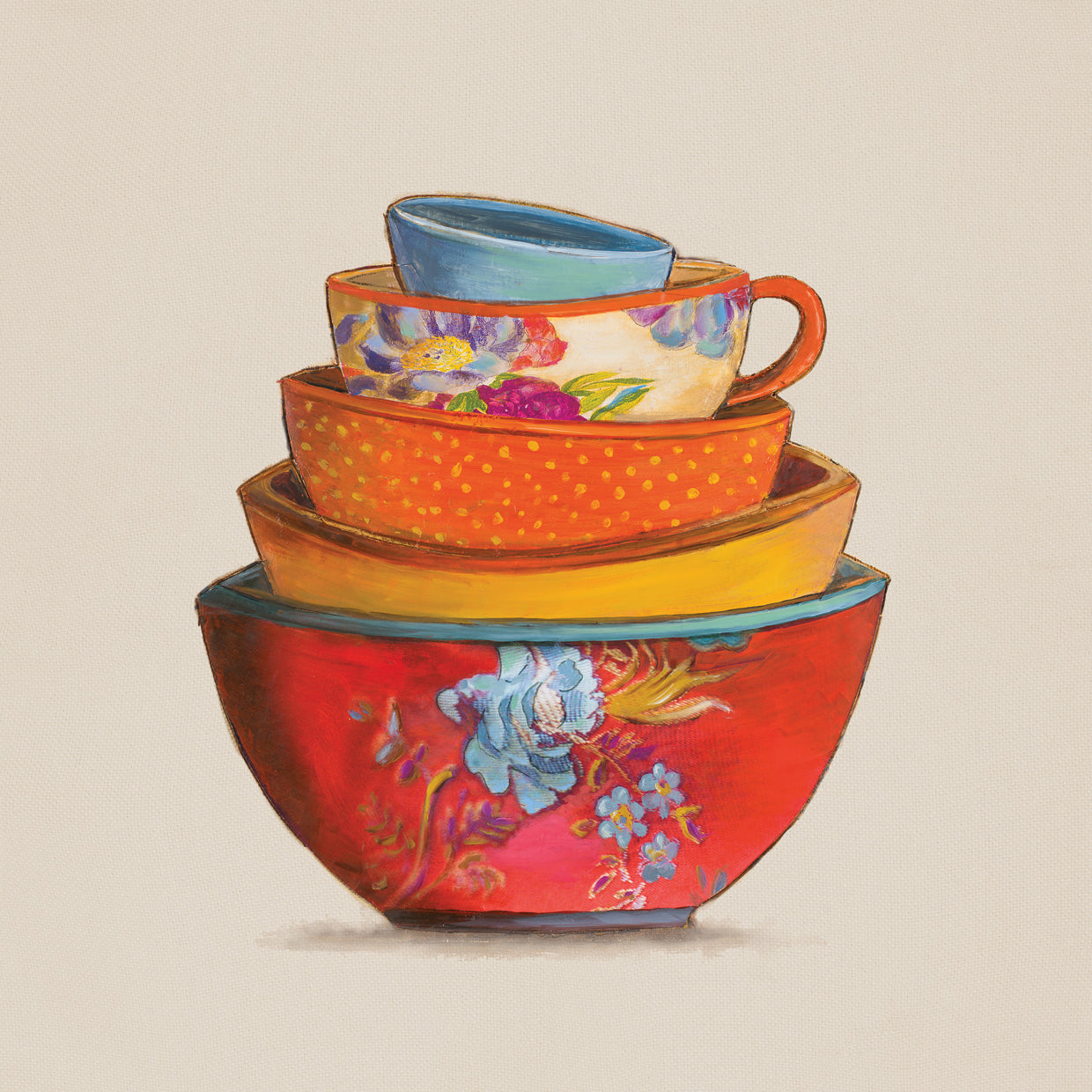 Stacked Bowls