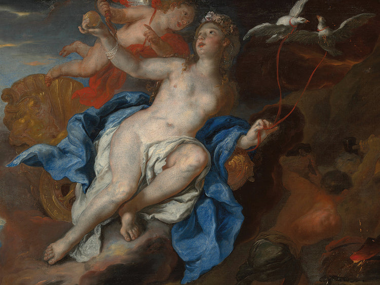 Venus and Cupid at the Forge of Vulcan (1690-95)