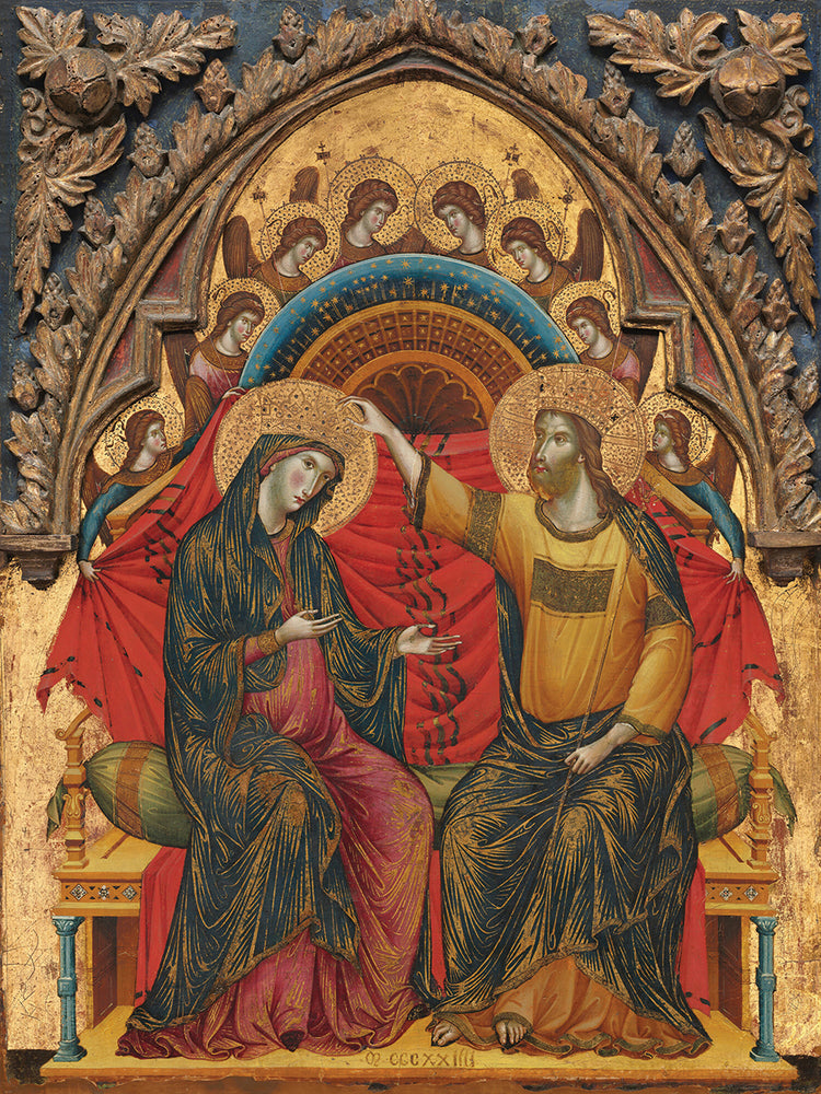The Coronation of the Virgin, 1324