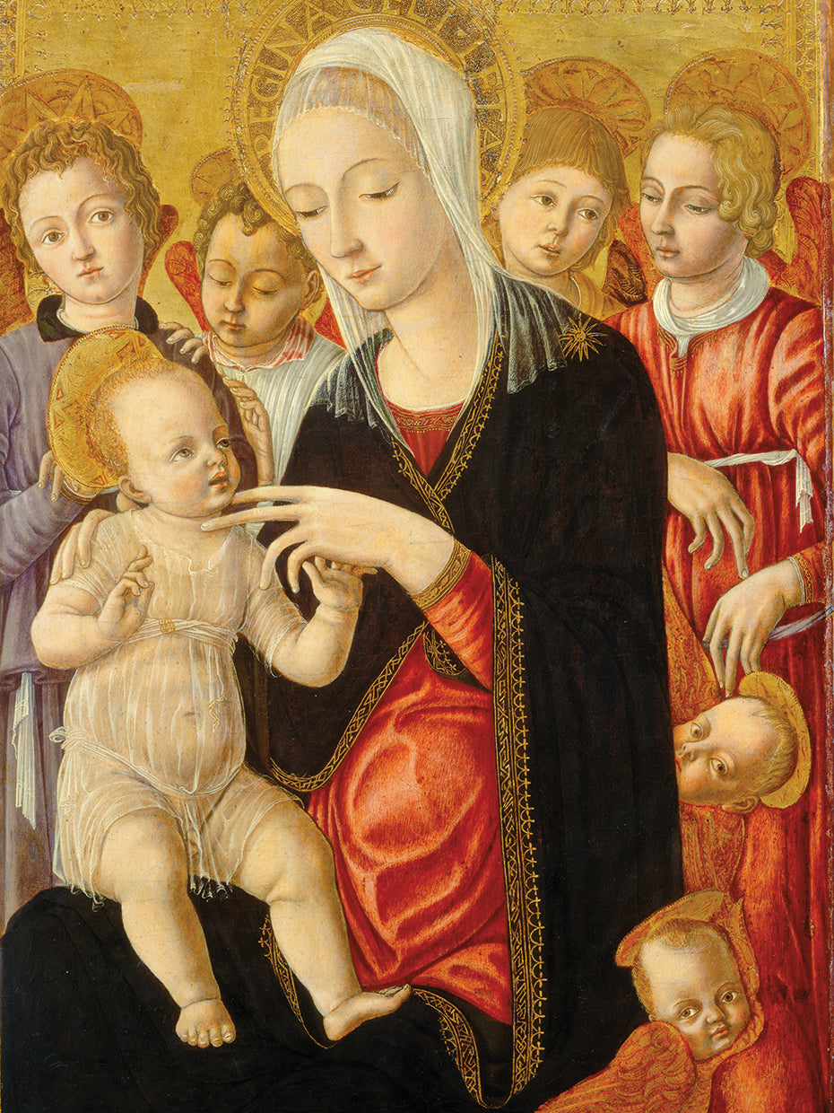 Madonna and Child with Angels and Cherubim, c. 1460/1465