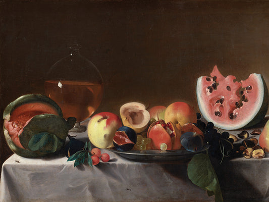 Still Life with Fruit and Carafe, c. 1610/1620