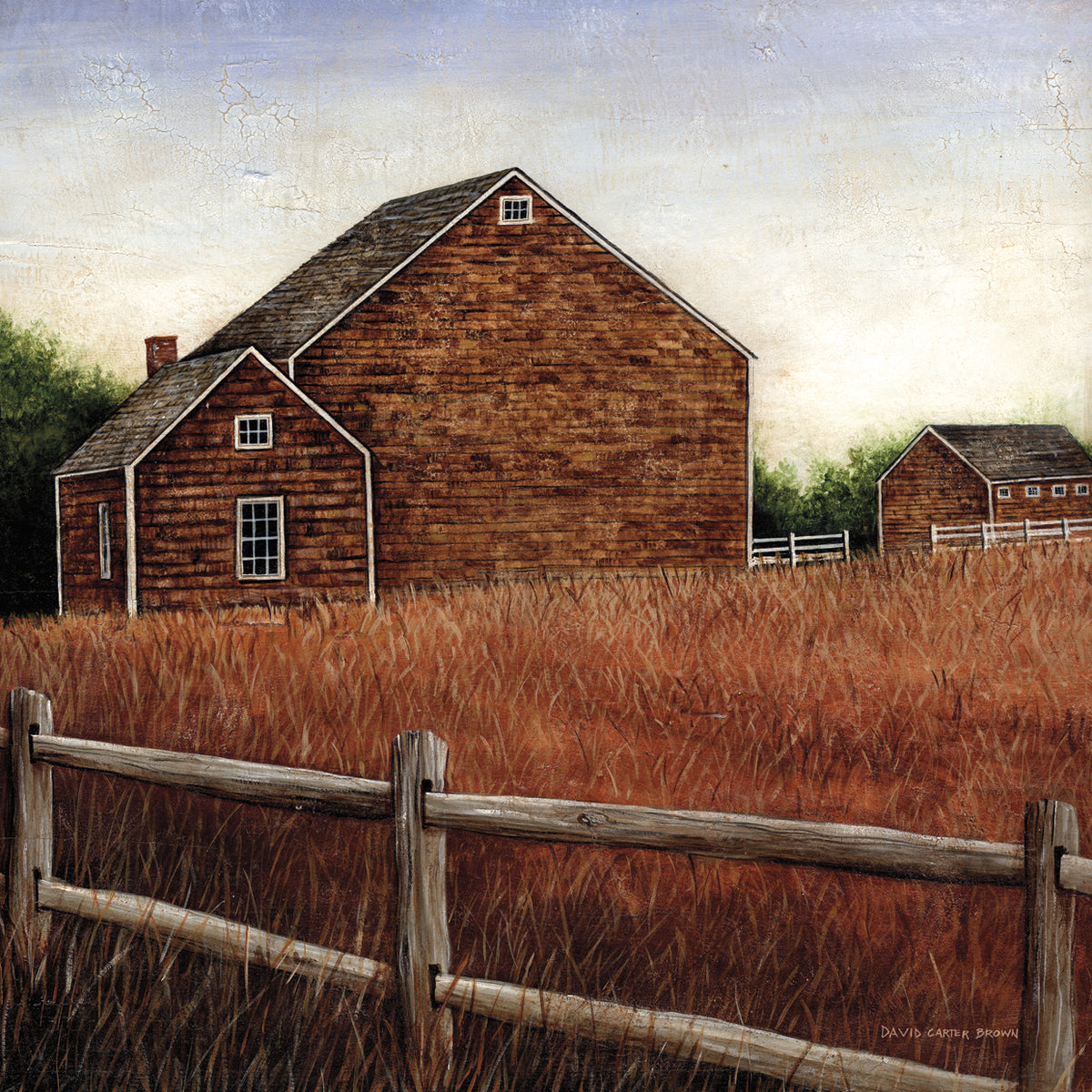Weathered Barns