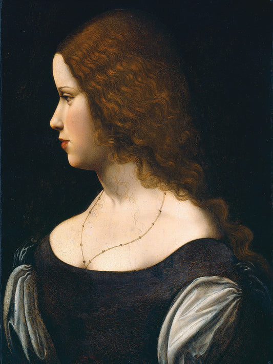 Portrait of a Young Lady, c. 1500 Canvas Print