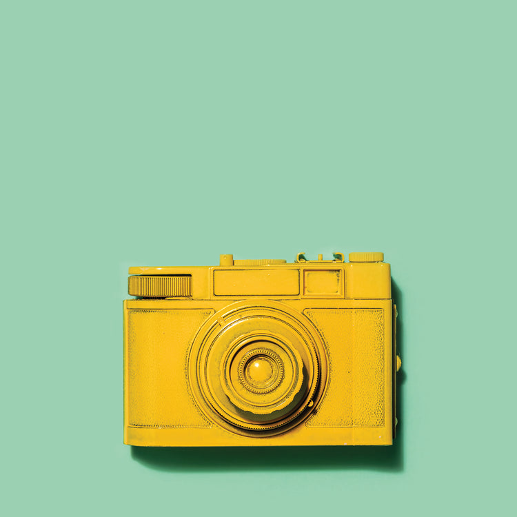 Tecnología Yellow Camera II Lienzo