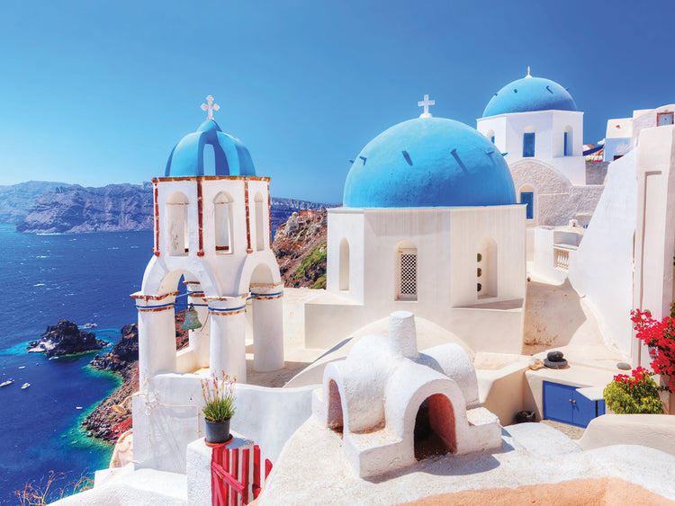 Santorini II Lienzo
